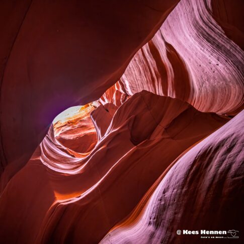 Page, Arizona (USA), december 2025, Antelope Canyon "X". © Kees Hennen; www.hennen.nu | kees@hennen.nu